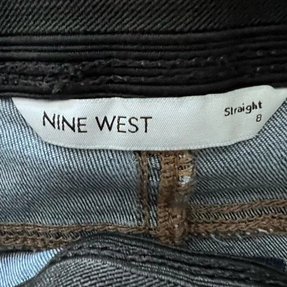 Nine West Black and Brown Denim Jeans - Picture 2 of 3